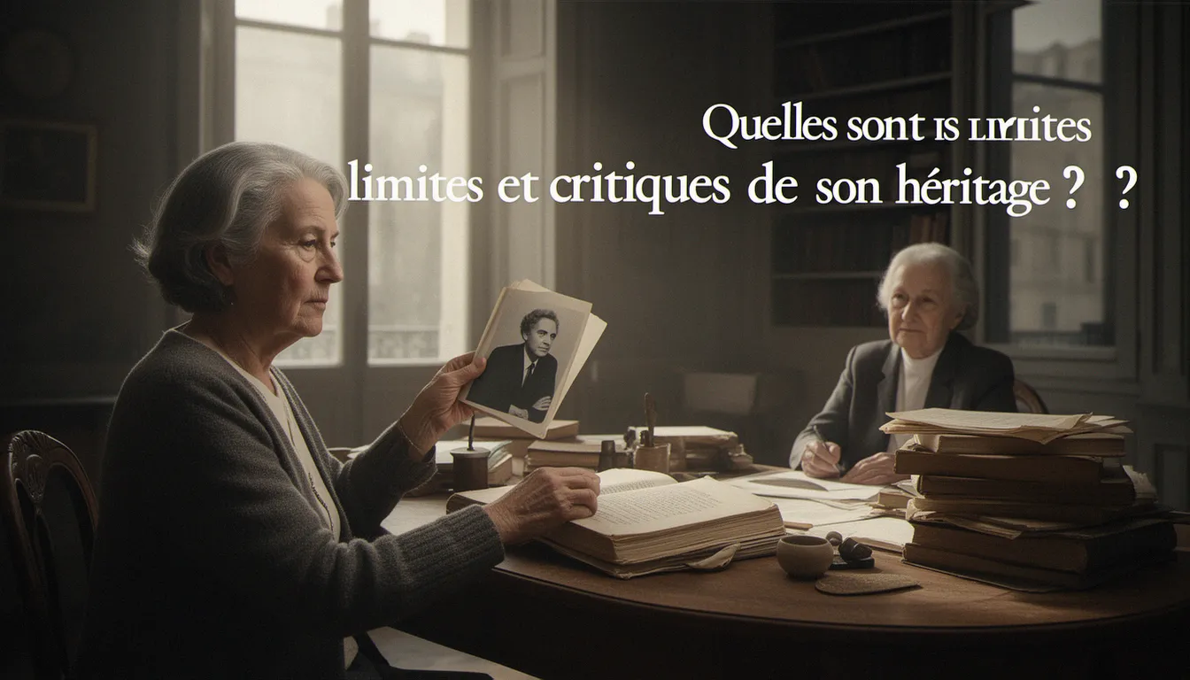 Quelles sont les limites et critiques de son héritage ? — arlette elkaïm-sartre