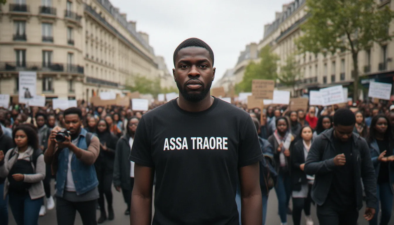 Illustration de assa traoré